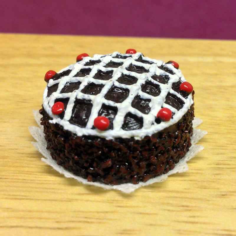 Chocolade met kersen taart
