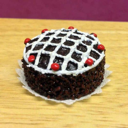 Chocolade met kersen taart