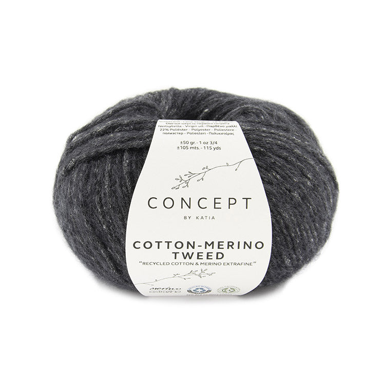 Katia Cotton-Merino Tweed