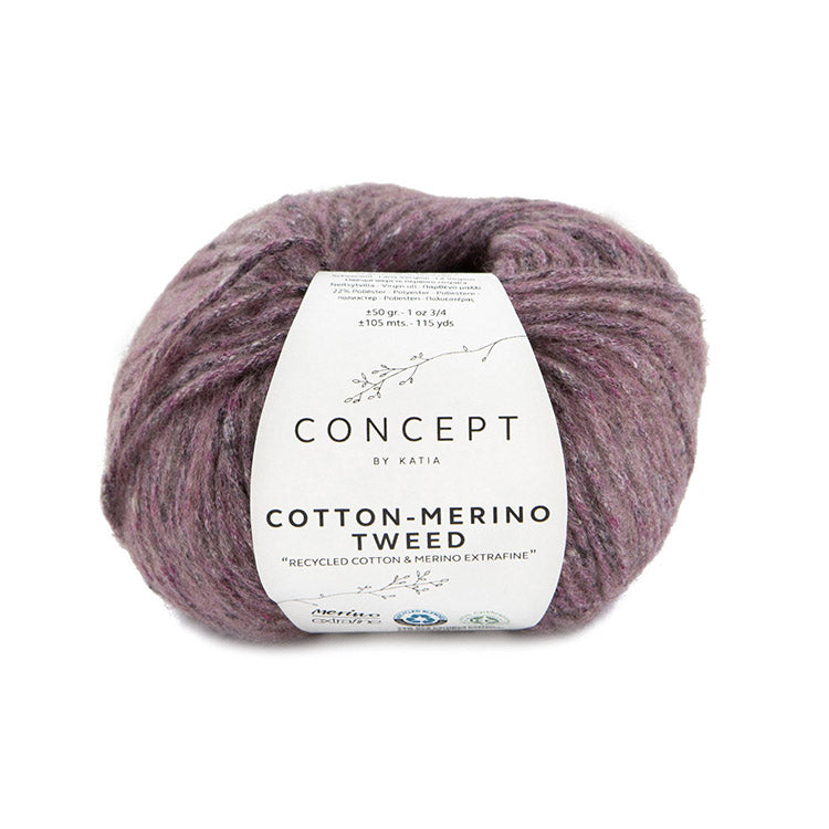 Katia Cotton-Merino Tweed