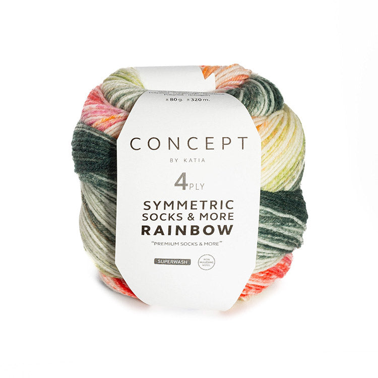 Katia Symmetric Socks & More - Rainbow