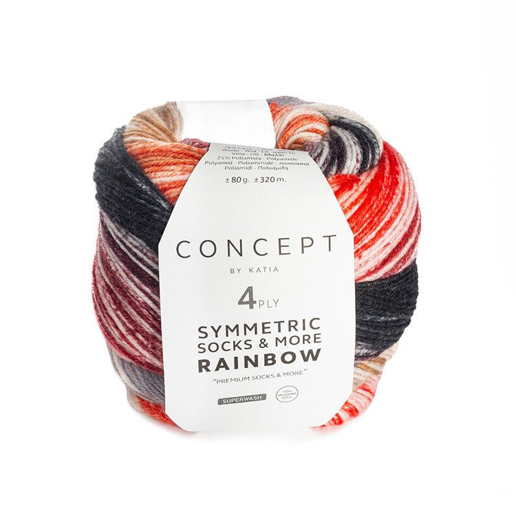 Katia Symmetric Socks & More - Rainbow