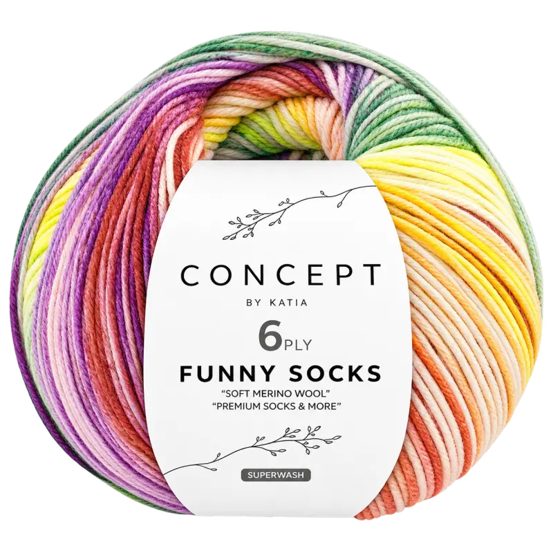 Katia Funny Socks - Hobbyboutique Monique