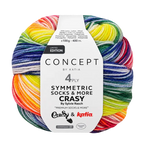 Katia Symmetric Socks & More - Crasy - Hobbyboutique Monique