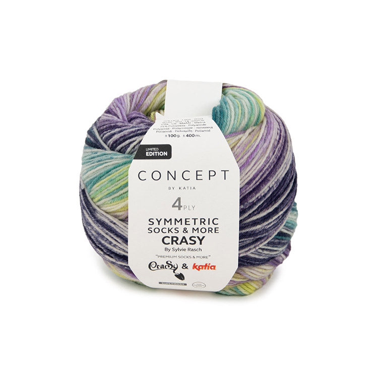 Katia Symmetric Socks & More - Crasy