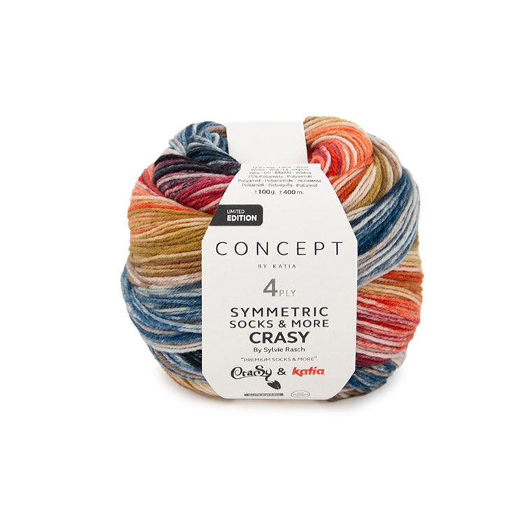 Katia Symmetric Socks & More - Crasy