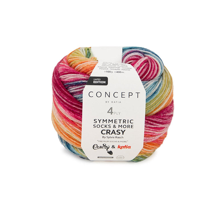 Katia Symmetric Socks & More - Crasy