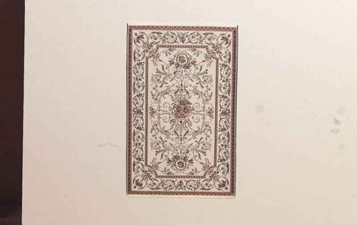 'Georgian Style' Creme kleed