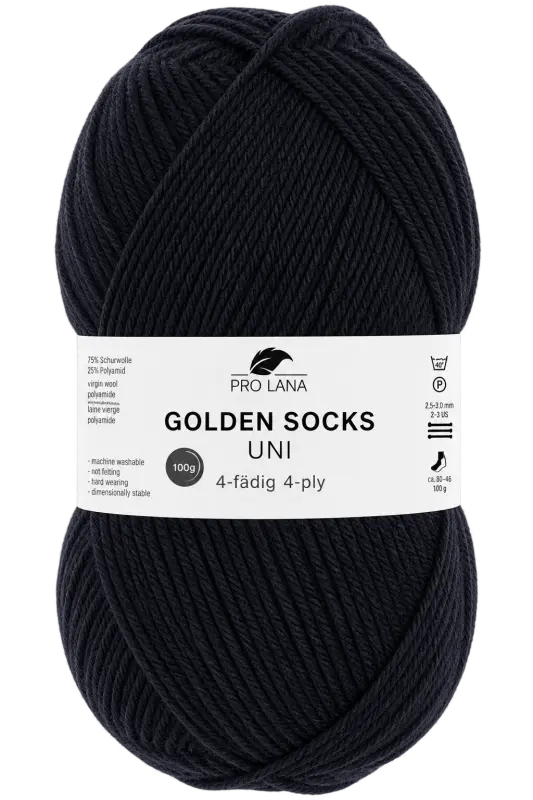 Pro Lana Golden Socks Uni 4-Fach - Hobbyboutique Monique