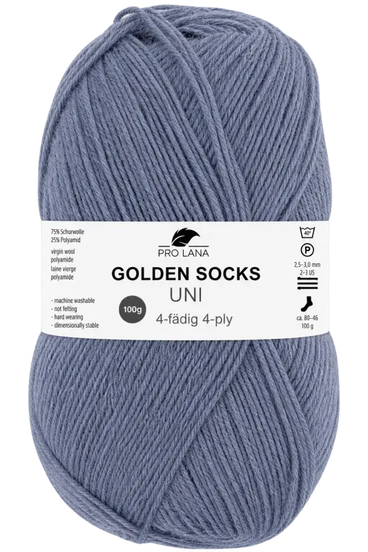 Pro Lana Golden Socks Uni 4-Fach - Hobbyboutique Monique