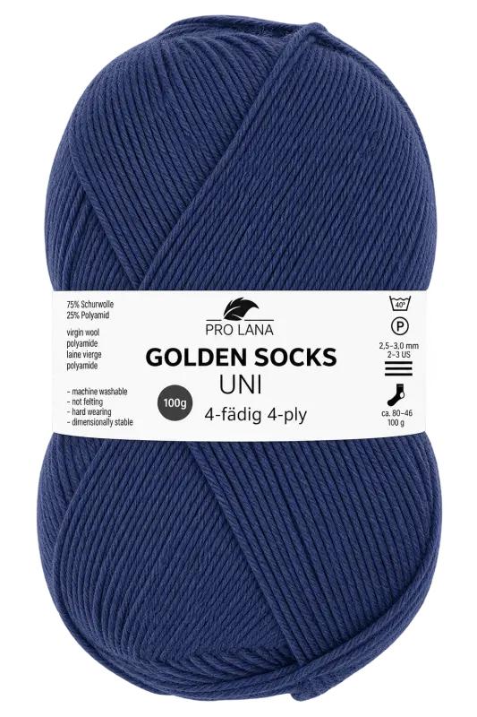 Pro Lana Golden Socks Uni 4-Fach - Hobbyboutique Monique