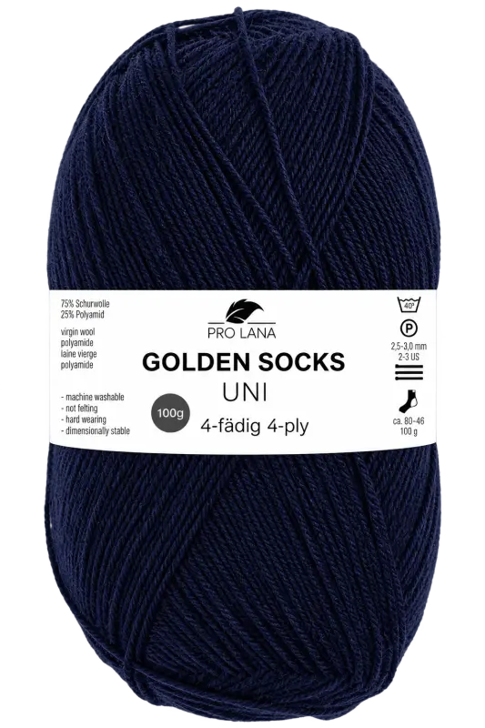 Pro Lana Golden Socks Uni 4-Fach - Hobbyboutique Monique