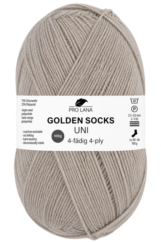 Pro Lana Golden Socks Uni 4-Fach - Hobbyboutique Monique