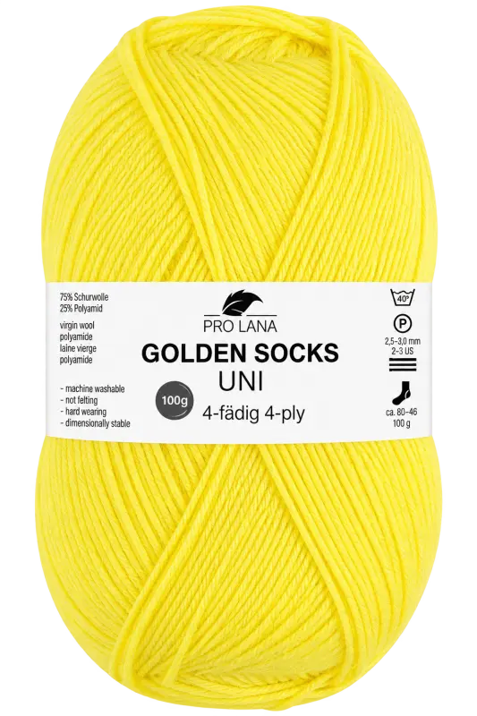 Pro Lana Golden Socks Uni 4-Fach - Hobbyboutique Monique
