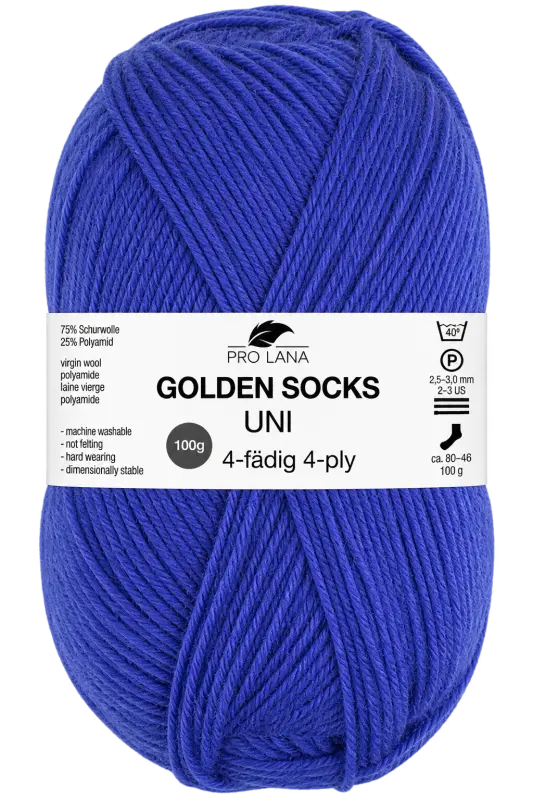 Pro Lana Golden Socks Uni 4-Fach - Hobbyboutique Monique