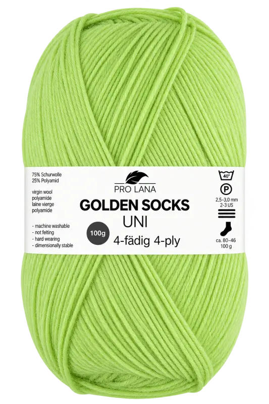 Pro Lana Golden Socks Uni 4-Fach - Hobbyboutique Monique