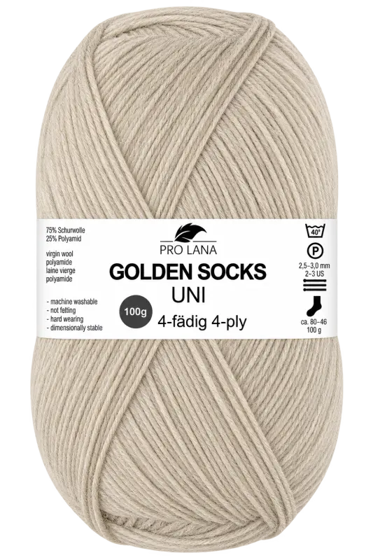 Pro Lana Golden Socks Uni 4-Fach - Hobbyboutique Monique