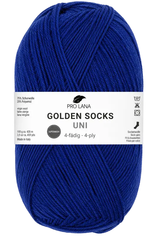 Pro Lana Golden Socks Uni 4-Fach - Hobbyboutique Monique