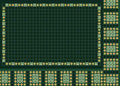 Green Panel Wallpaper
