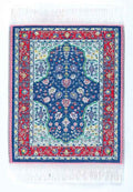 Small Blue Cressida Rug