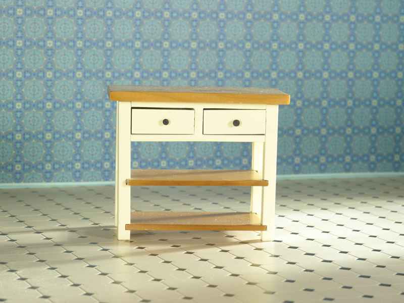 Side table, creme
