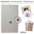 Plastic stramien 33 x 55 cm, 5 mesh