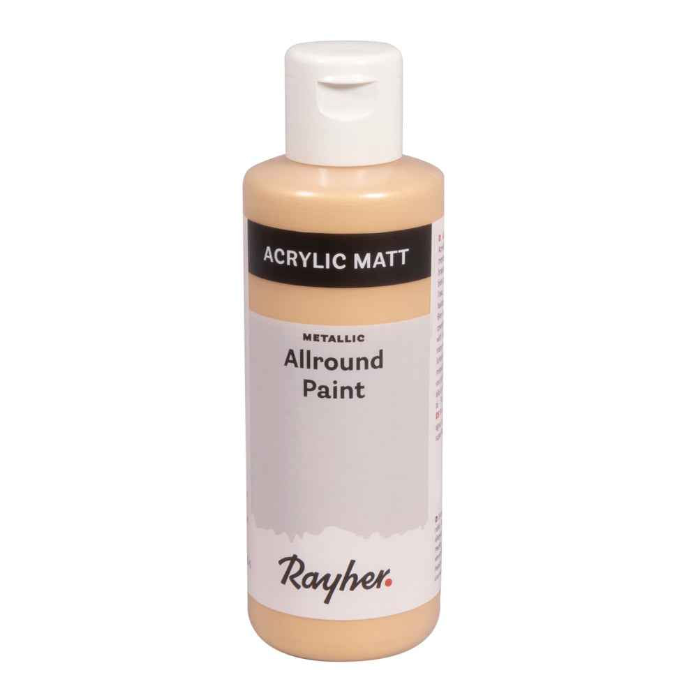 Allround Paint acrylverf metallic Briljant Gold
