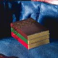 Boeken met gouden patroon