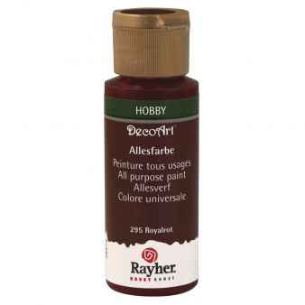 Decoart royal rood, flacon 59ml