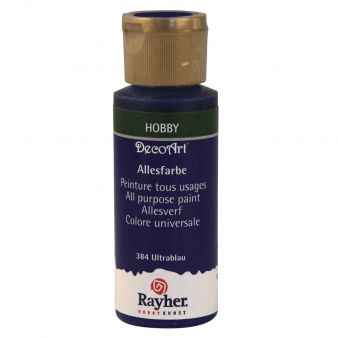 Decoart ultramarijn, flacon 59ml