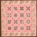 Pink Patchwork Rug or Blanket