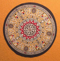 Victorian Circular Hearts Rug