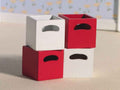 Opbergdozen, 4 stuks