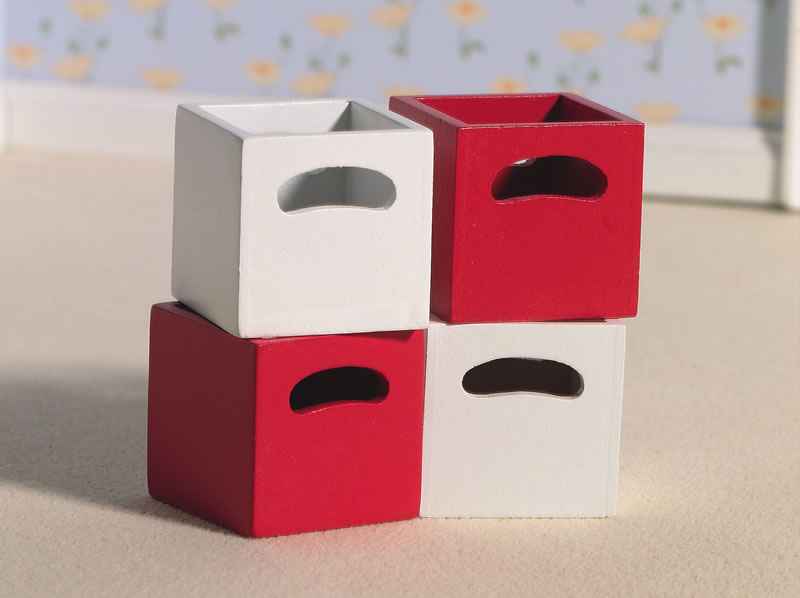 Opbergdozen, 4 stuks