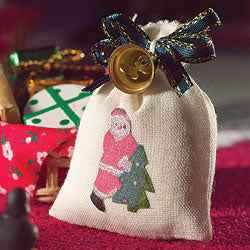 kerstzak met belletje
