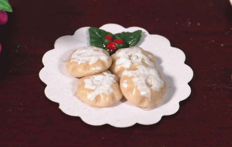 Bordje met pasteitjes