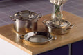 Pannenset, chrome, 5 stuks