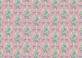roze behang