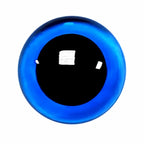 Blauw Transparante Kunststof Veiligheidsogen per 2 Stuks