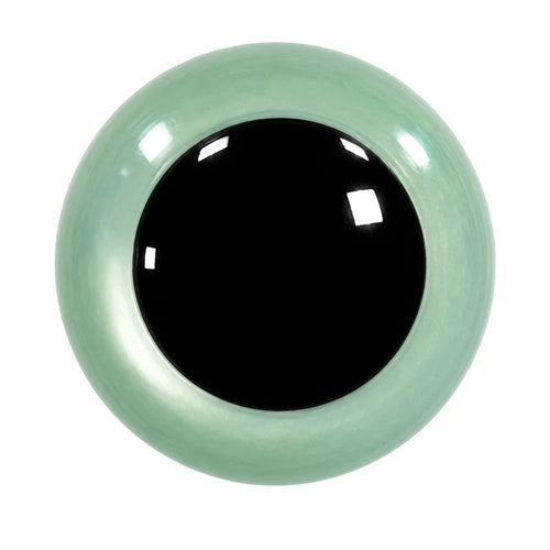 Blue/Green Pearl Kunststof Veiligheidsogen per 2 Stuks