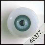 2 Poppenogen glastic violet