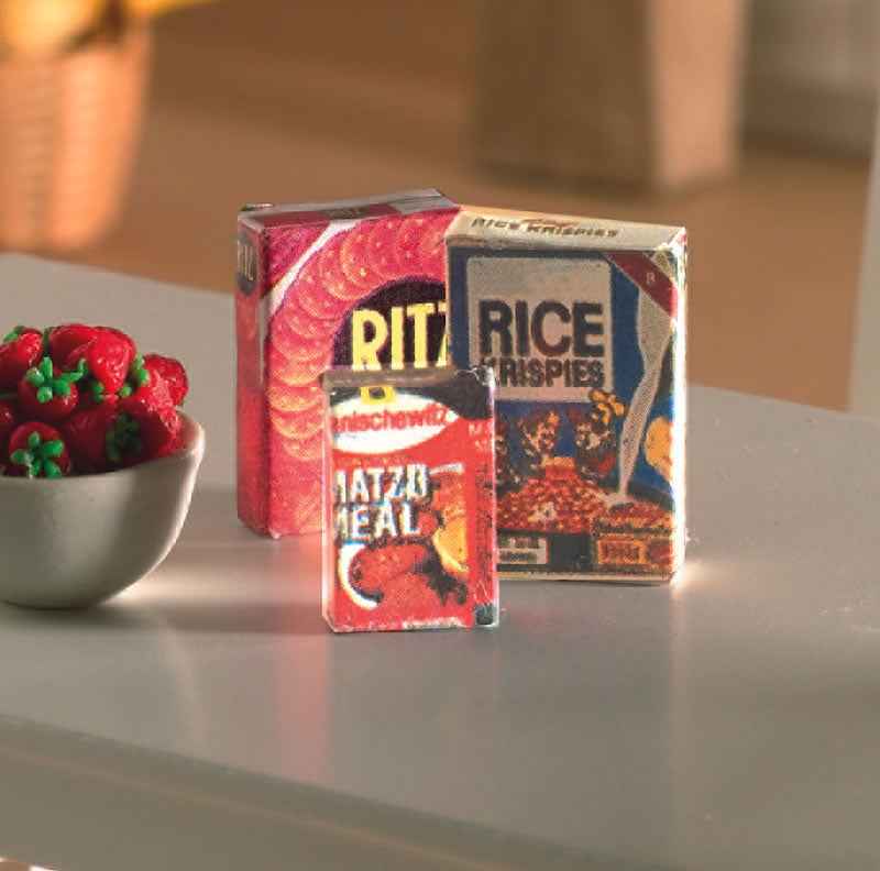 Paketten cornflakes, 3 stuks