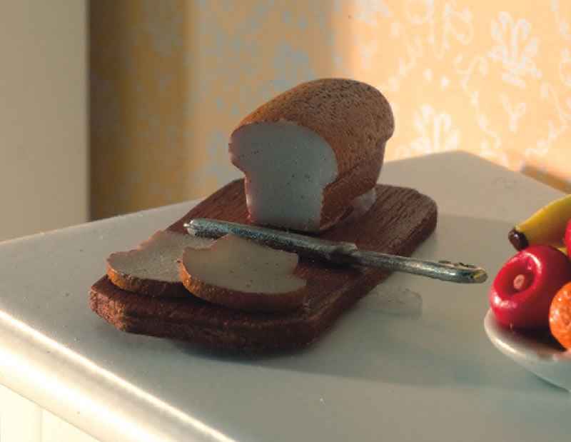 Brood, mes en snijplank