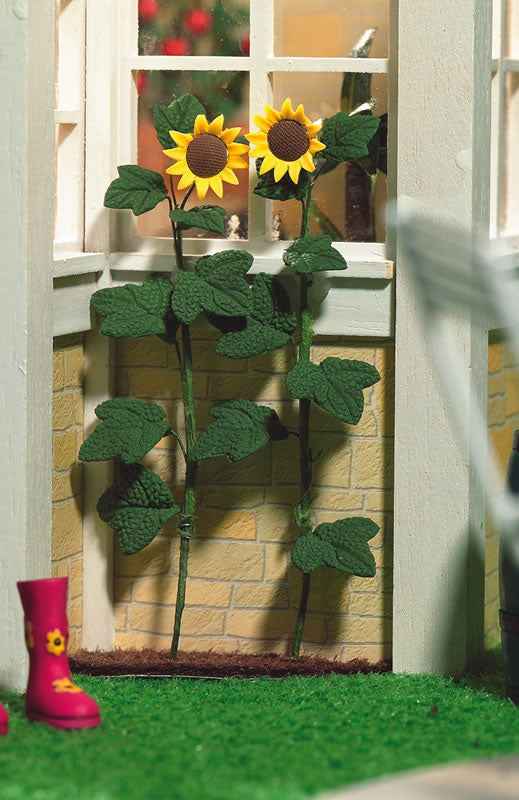 Zonnebloemtak, per 2 st., klein model