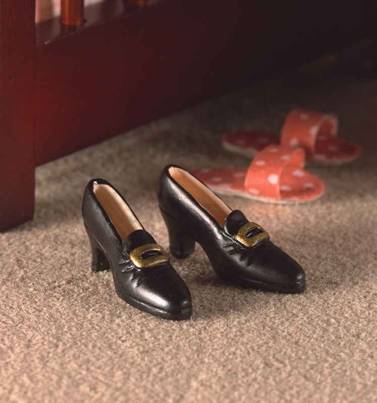 zwarte dames schoen