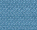 blauw bloembehang
