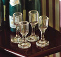 wijnglazen echt glas per 4