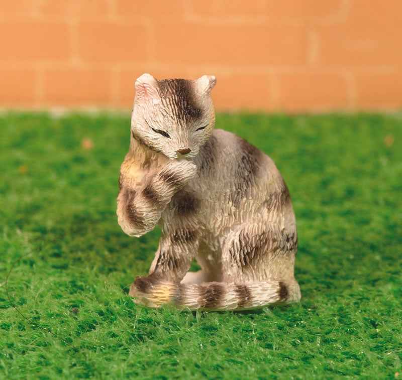 Purdie de poetsende poes