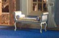 George III raambankje in creme