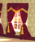 Red Velvet Curtains